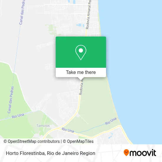 Horto Florestinba map