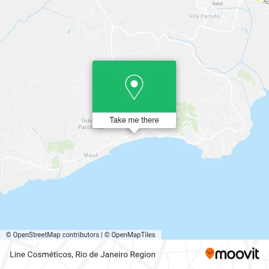 Line Cosméticos map