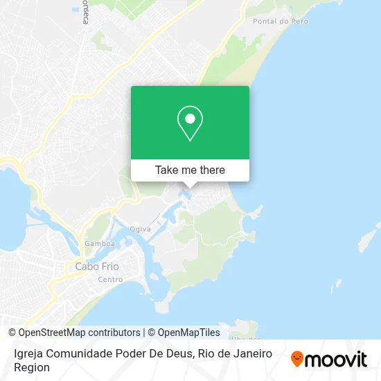 Igreja Comunidade Poder De Deus map