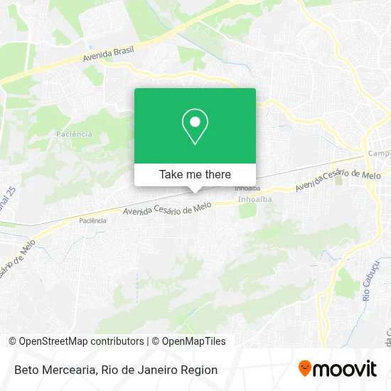 Beto Mercearia map
