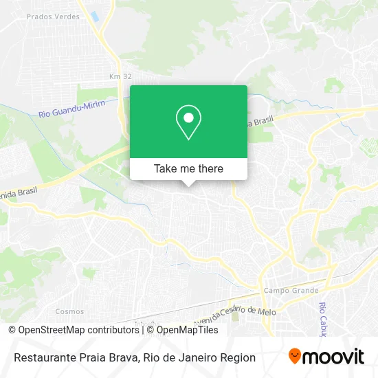 Restaurante Praia Brava map