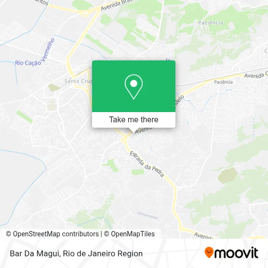 Bar Da Magui map
