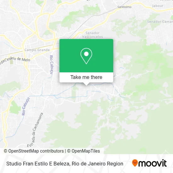 Studio Fran Estilo E Beleza map