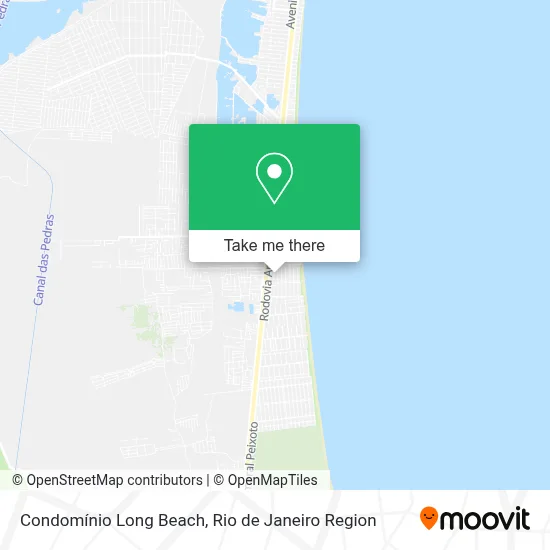 Condomínio Long Beach map