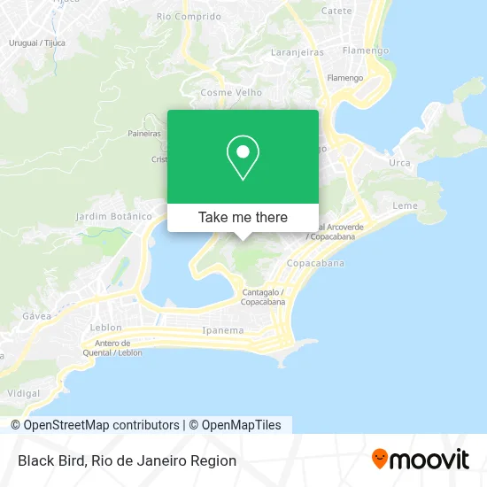 Black Bird map