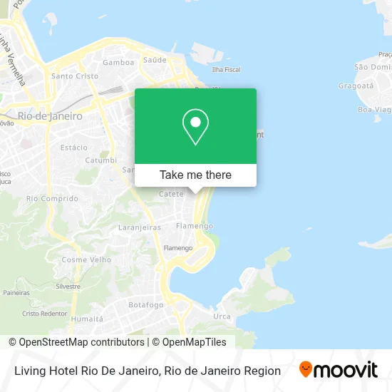 Living Hotel Rio De Janeiro map