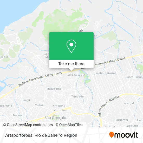 Artsportorosa map