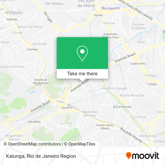 Kalunga map