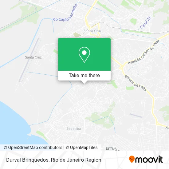Durval Brinquedos map