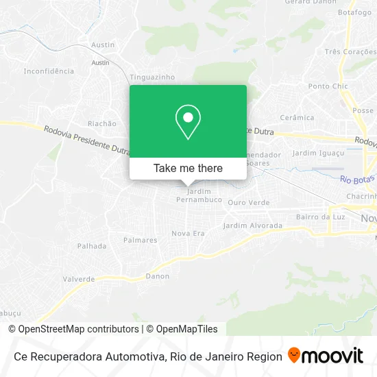 Ce Recuperadora Automotiva map
