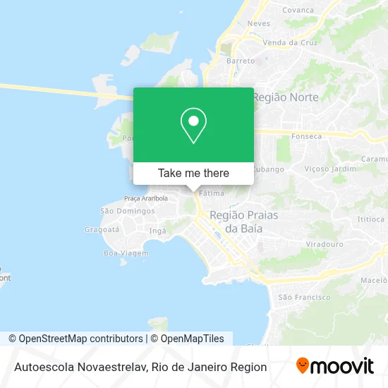 Autoescola Novaestrelav map