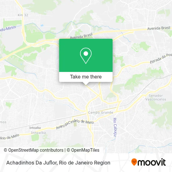 Achadinhos Da Juflor map