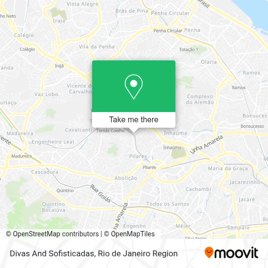 Divas And Sofisticadas map