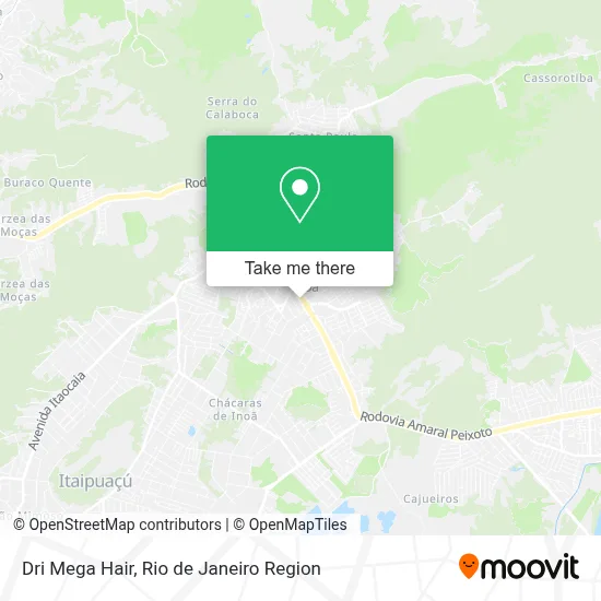 Dri Mega Hair map