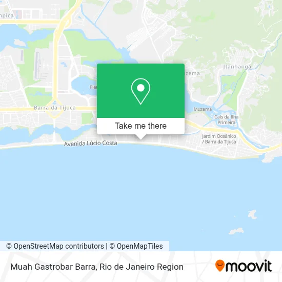 Muah Gastrobar Barra map