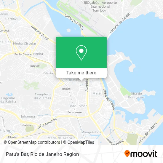 Patu's Bar map