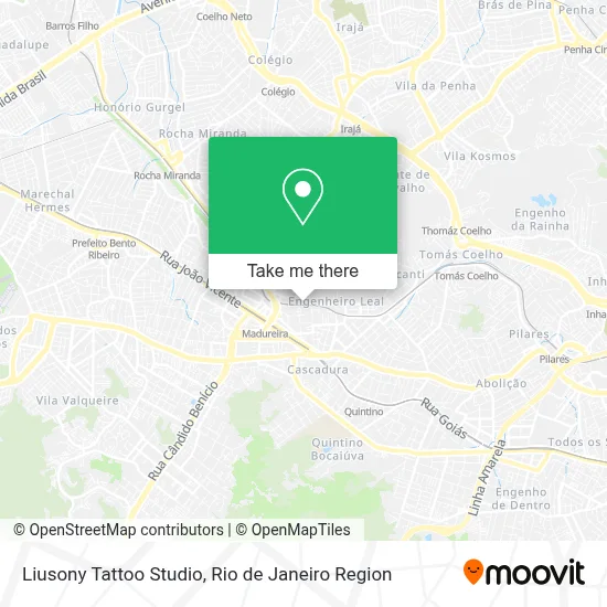 Liusony Tattoo Studio map