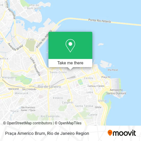 Praça Americo Brum map
