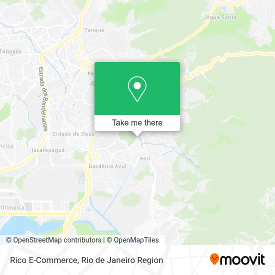 Rico E-Commerce map