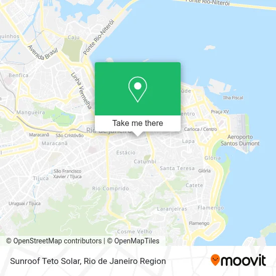 Sunroof Teto Solar map