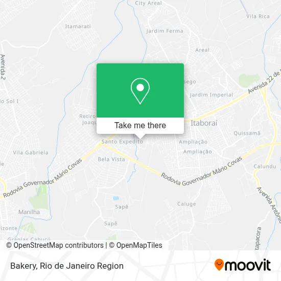 Padaria map