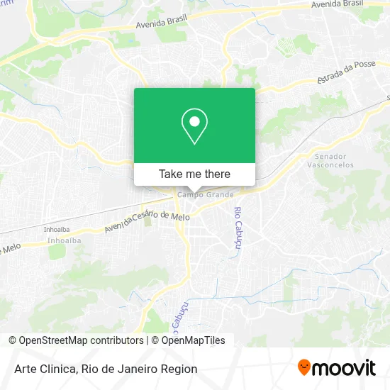 Arte Clinica map