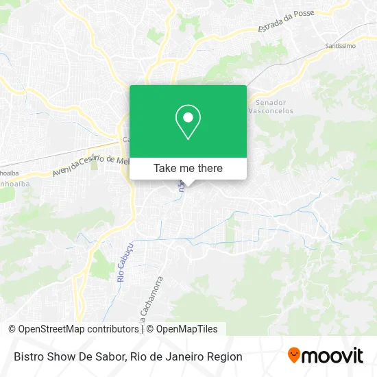 Bistro Show De Sabor map