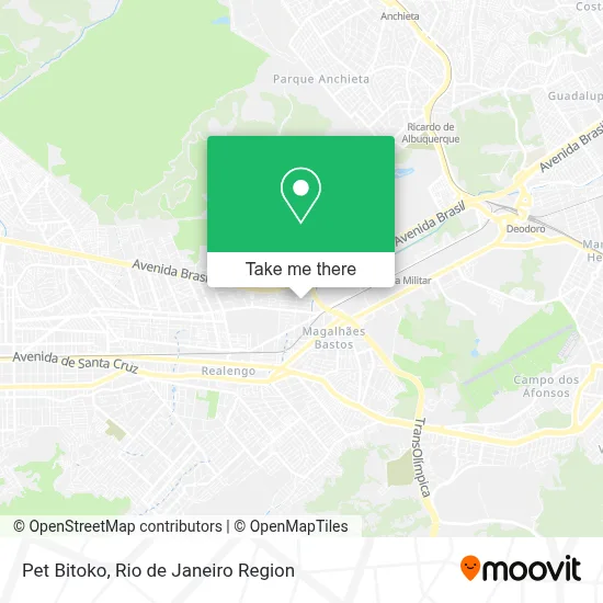 Pet Bitoko map