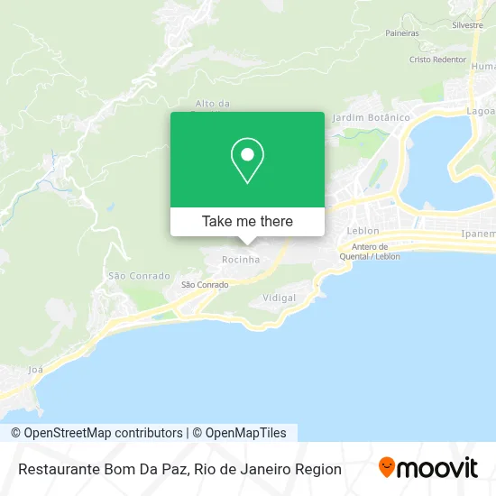 Restaurante Bom Da Paz map