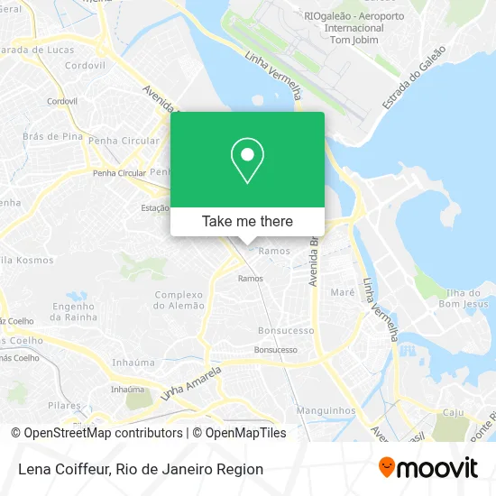 Lena Coiffeur map
