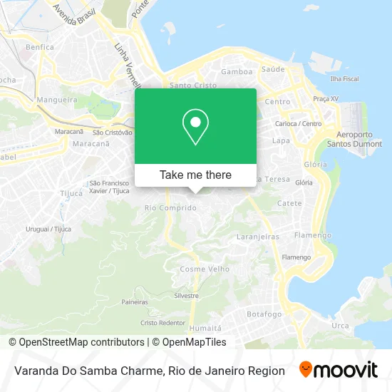 Varanda Do Samba Charme map