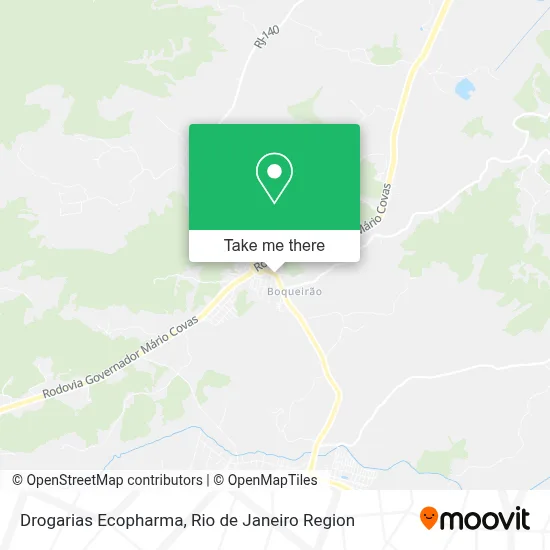Drogarias Ecopharma map