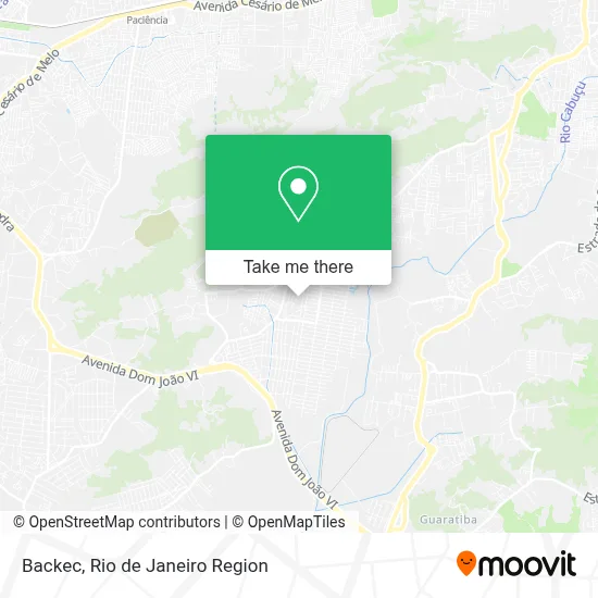 Backec map