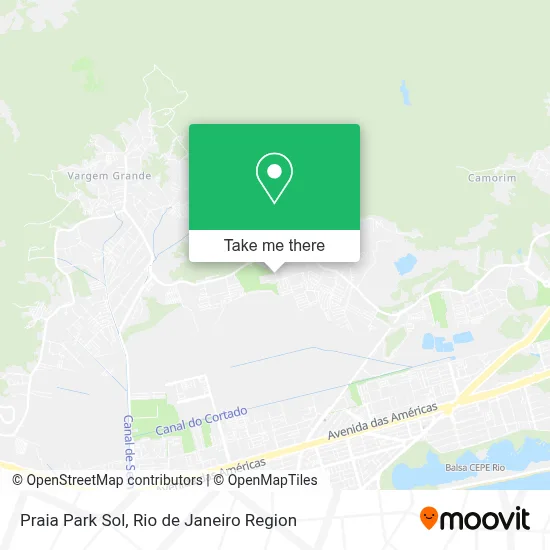 Praia Park Sol map