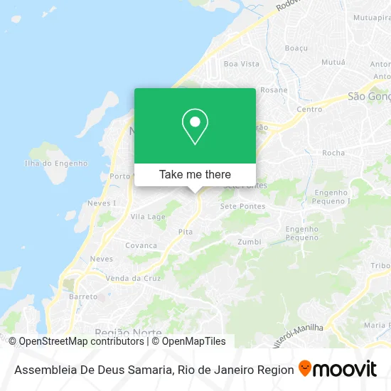 Assembleia De Deus Samaria map