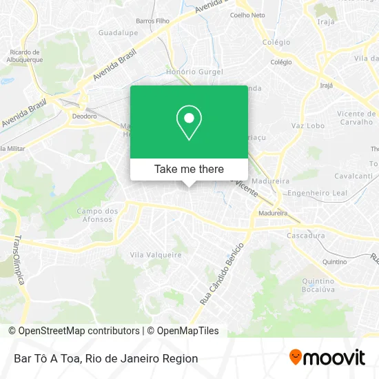 Bar Tô A Toa map