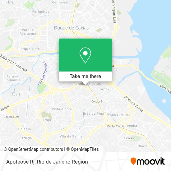 Apoteose Rj map