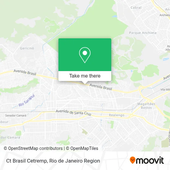 Ct Brasil Cetremp map