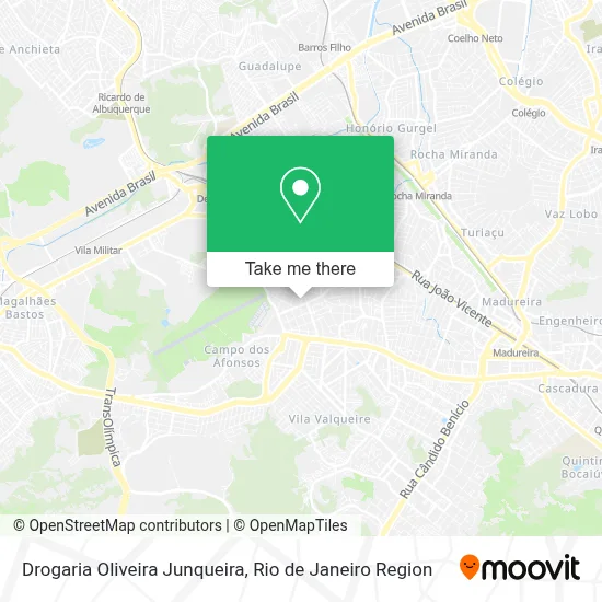 Drogaria Oliveira Junqueira map