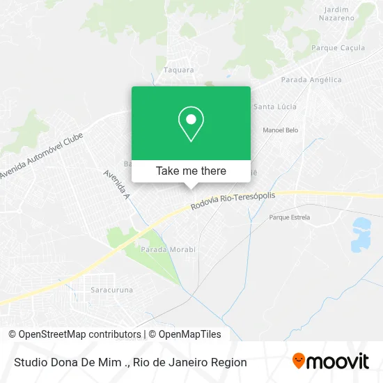 Studio Dona De Mim . map