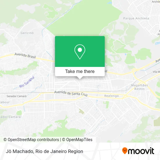 Jô Machado map