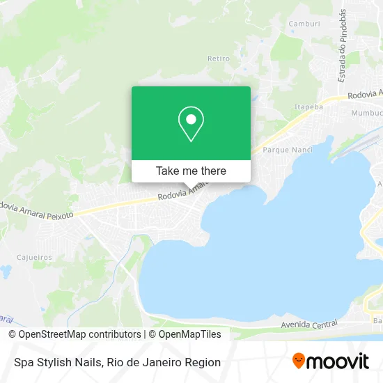 Spa Stylish Nails map