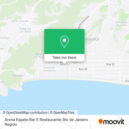 Arena Espeto Bar E Restaurante map