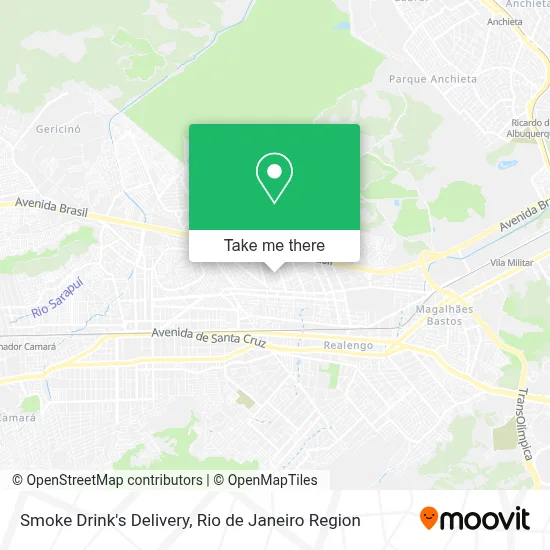 Smoke Drink's Delivery map