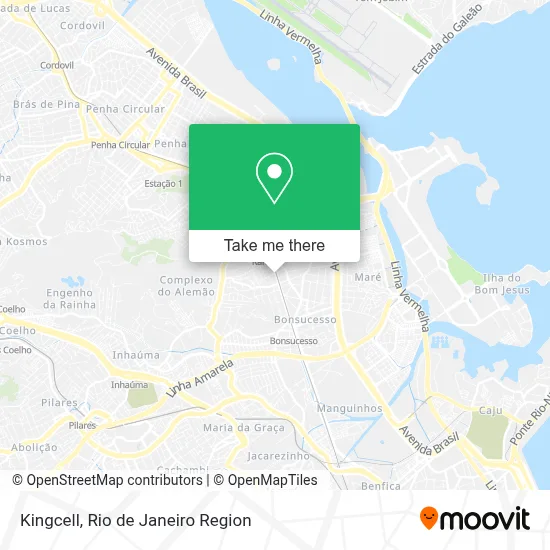 Kingcell map