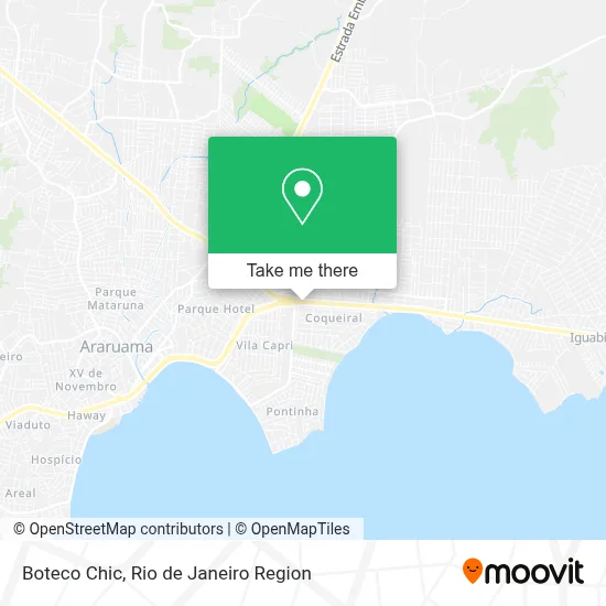Boteco Chic map