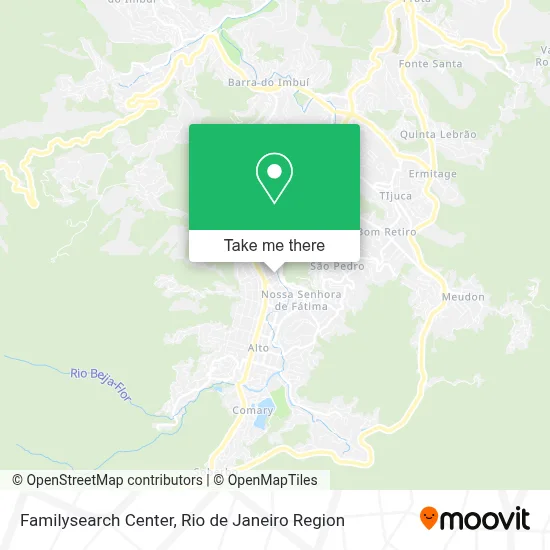 Familysearch Center map