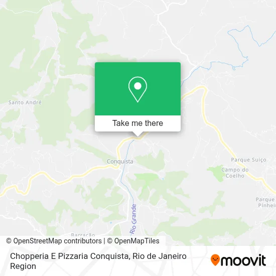 Chopperia E Pizzaria Conquista map
