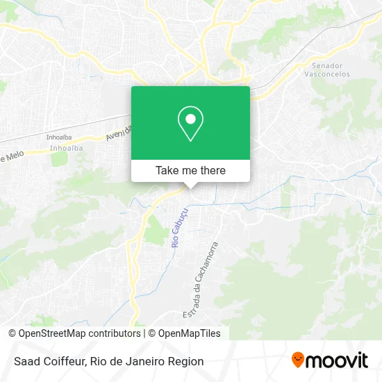 Saad Coiffeur map
