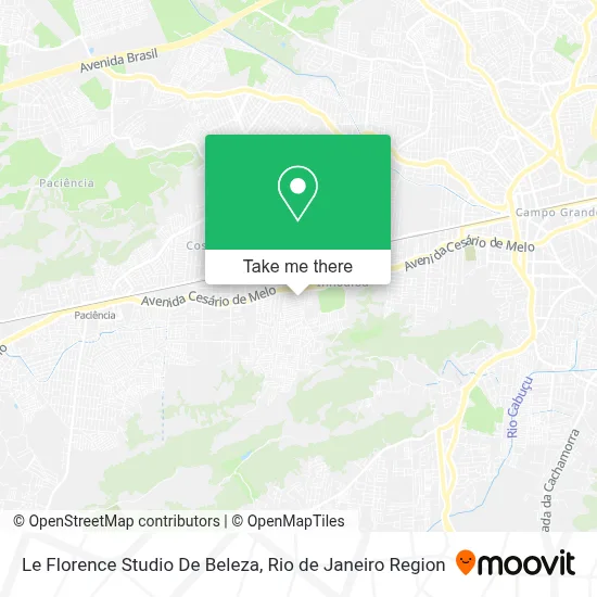 Le Florence Studio De Beleza map